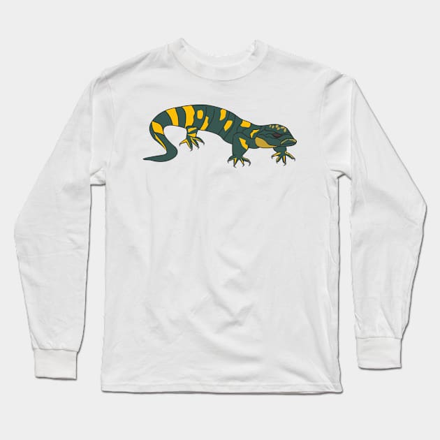 Lizard Long Sleeve T-Shirt by Alekvik